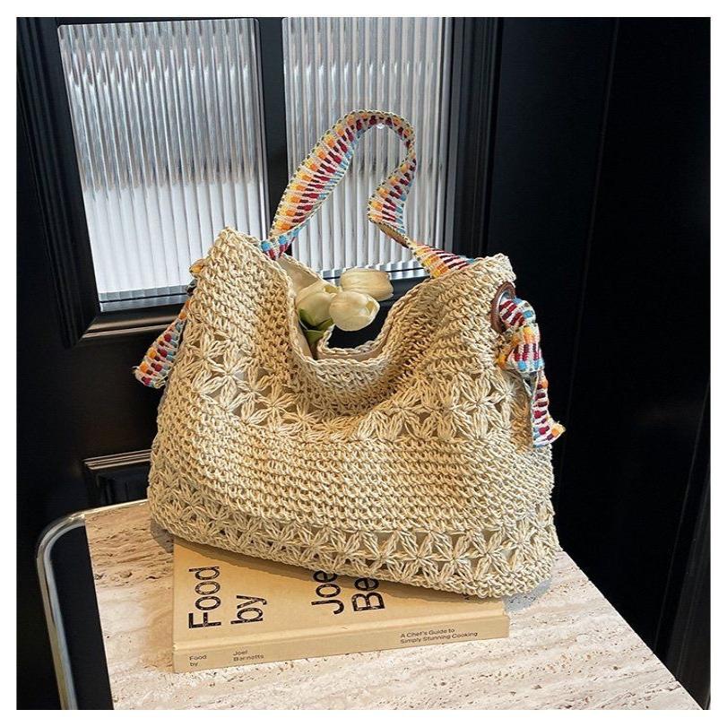 해변 휴가 스타일 여성용 밀짚 가방 2026년 신상 여 - Tote Bag Beach 리뷰 및 가격