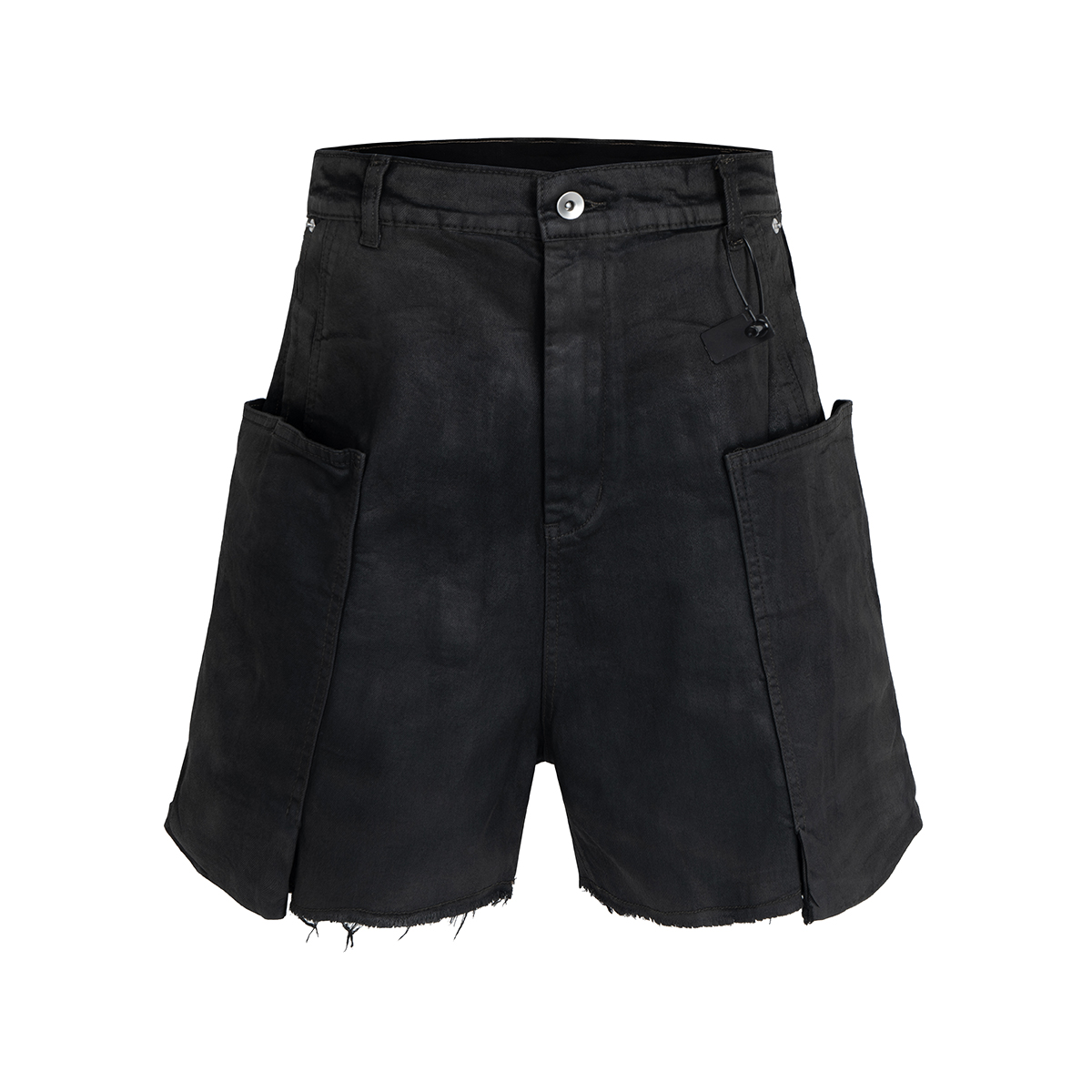 스트리트웨어 신상 여름 브러시 왁스 코팅 데님 반바지  - Shorts Denim Frayed 리뷰 및 가격