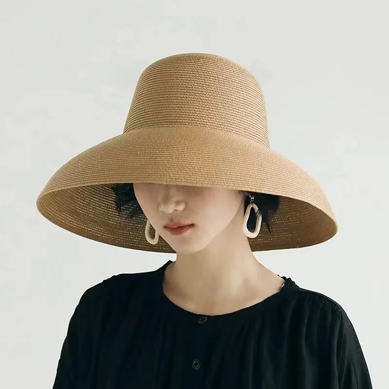 플로피 와이드 브림 여름 해변 밀짚 모자 UPF 밀짚  - Hat Floppy Wide 리뷰 및 가격