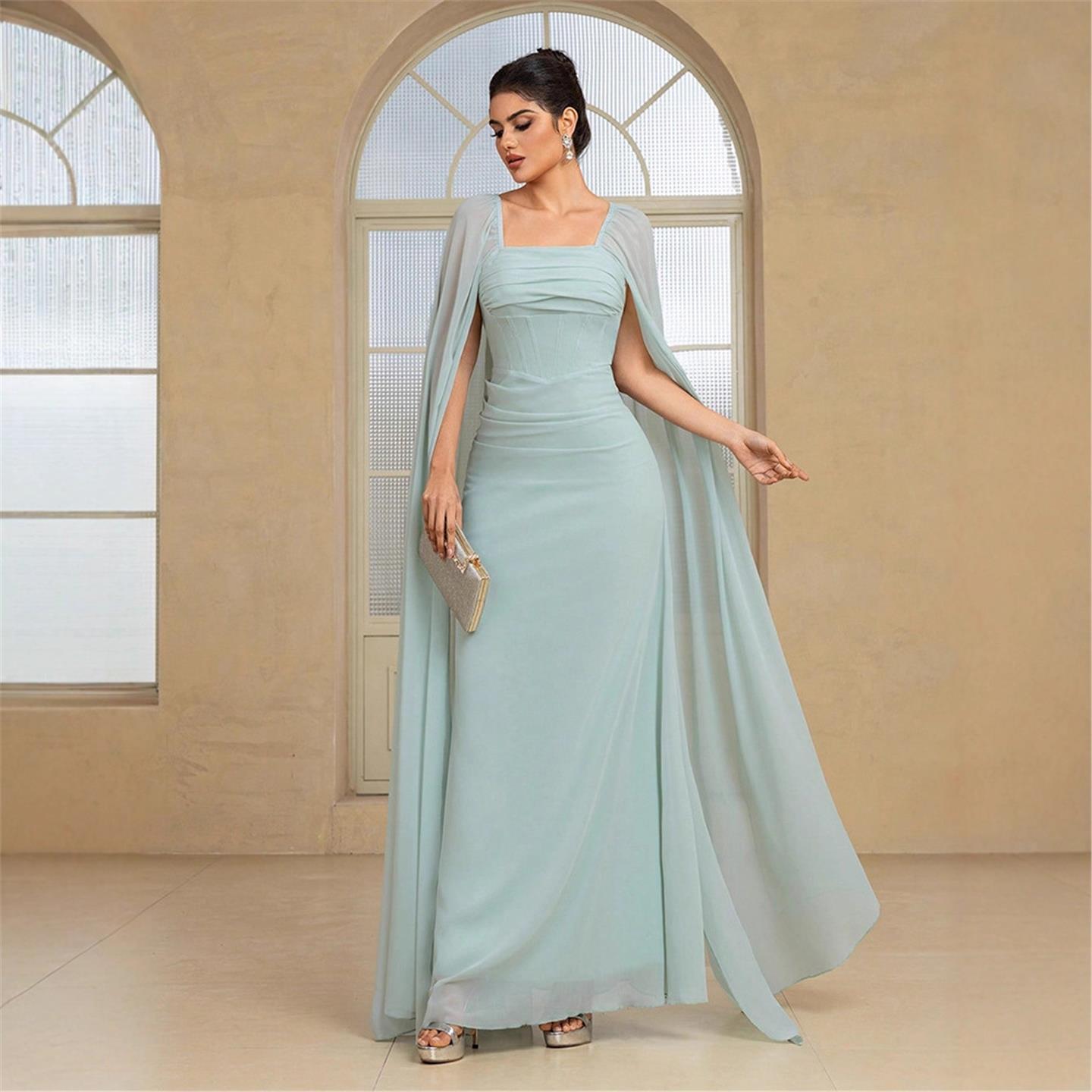 우아한 롱 이브닝 드레스 단색 KY2119 미디 스커트 - Linen Dress Wrap 리뷰 및 가격